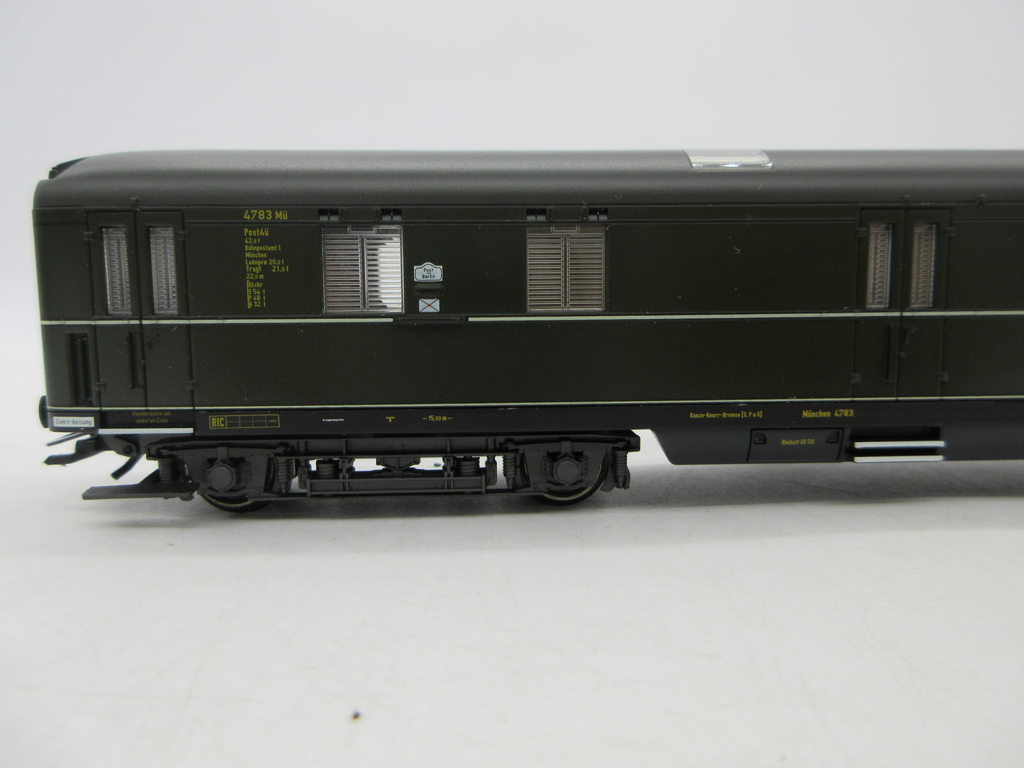 Märklin H0 - 43261 -  Postrijtuig van de DRB, met verlichting