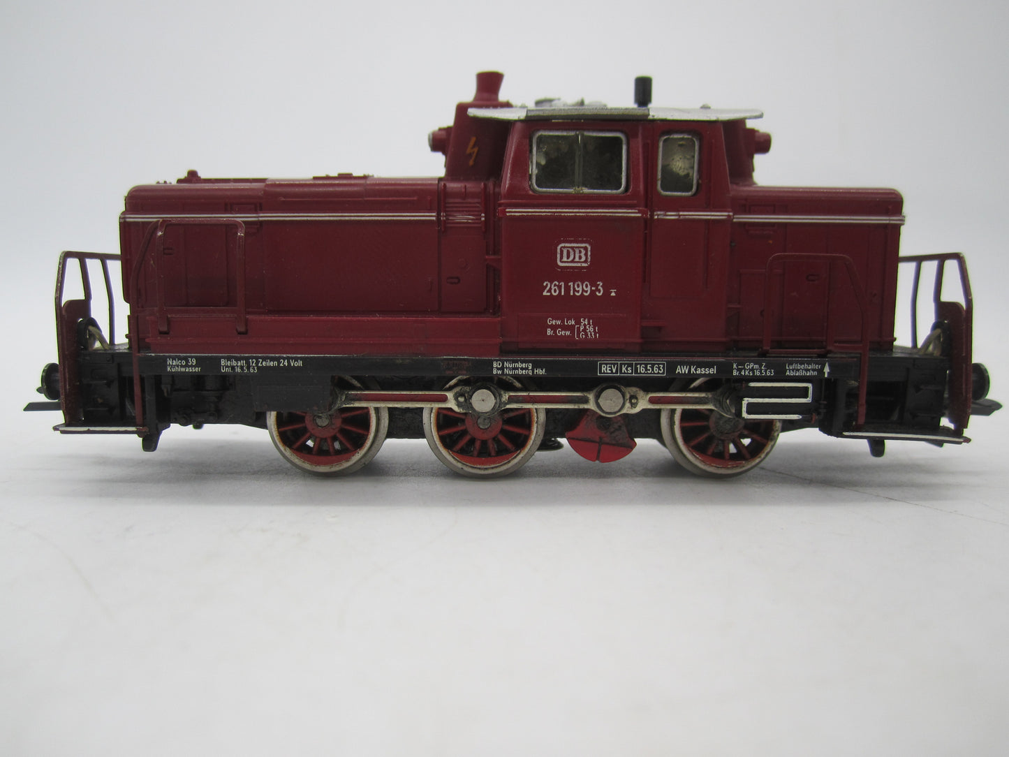 Fleischmann H0 - 4225 - Dieselloc, BR 261 van de DB - Digitaal