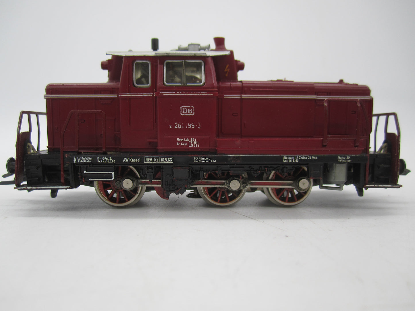 Fleischmann H0 - 4225 - Dieselloc, BR 261 van de DB - Digitaal