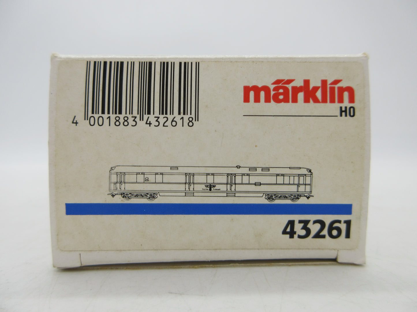 Märklin H0 - 43261 -  Postrijtuig van de DRB, met verlichting