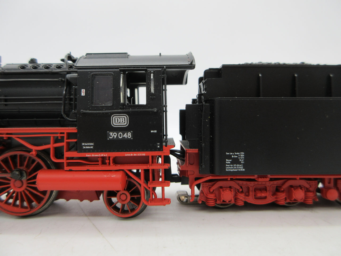 Märklin H0 - 39390 - Stoomloc met tender, BR 39 van de DB - MFX/Sound