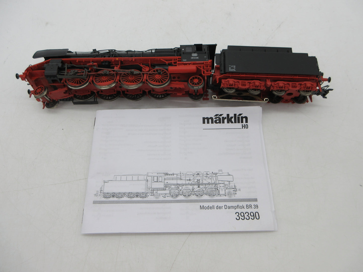 Märklin H0 - 39390 - Stoomloc met tender, BR 39 van de DB - MFX/Sound