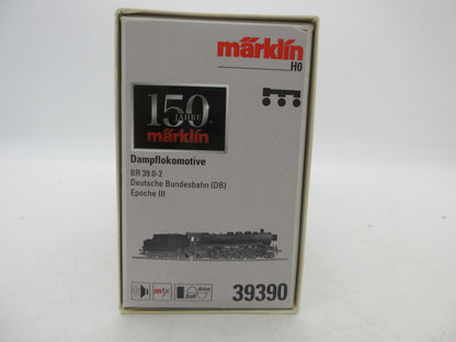 Märklin H0 - 39390 - Stoomloc met tender, BR 39 van de DB - MFX/Sound