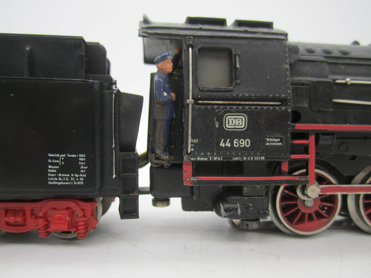 Märklin H0 - 3047- Stoomloc met tender, BR 44 van de DB - MFX/Sound