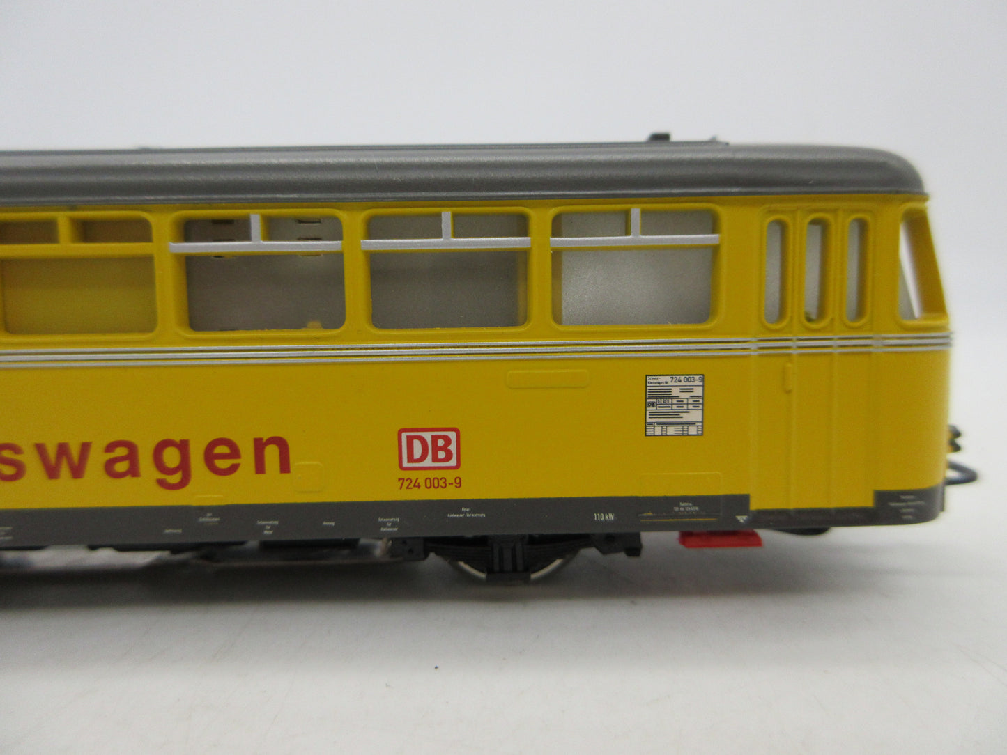 Märklin H0 - 3013 - Railbus, BR 724 "Indusi-Messwagen" van de DB - Analoog