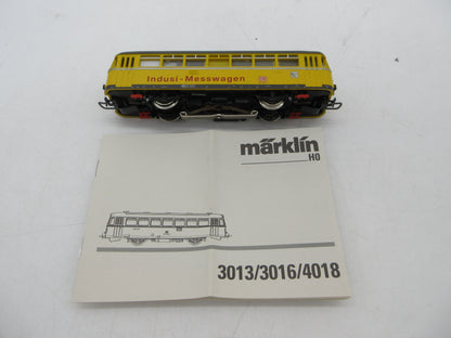 Märklin H0 - 3013 - Railbus, BR 724 "Indusi-Messwagen" van de DB - Analoog