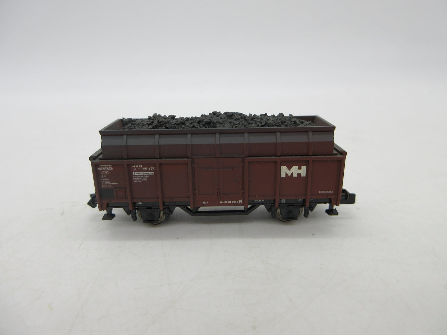 Minitrix N - 15260 - 2-delige wagenset kolentransport van de DB