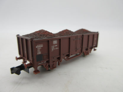 Minitrix N - 15260 - 2-delige wagenset kolentransport van de DB