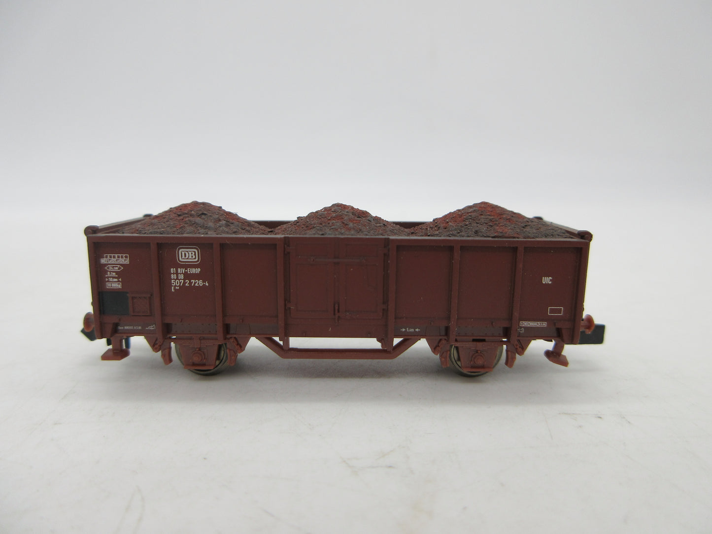 Minitrix N - 15260 - 2-delige wagenset kolentransport van de DB