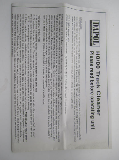 Dapol H0 - B800 - Railcleaner/stofzuiger