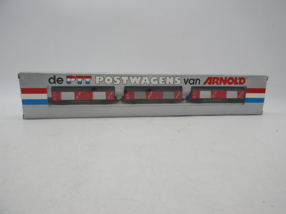 Arnold N - 0223 - 3-delige set Postwagen PTT Post van de NS