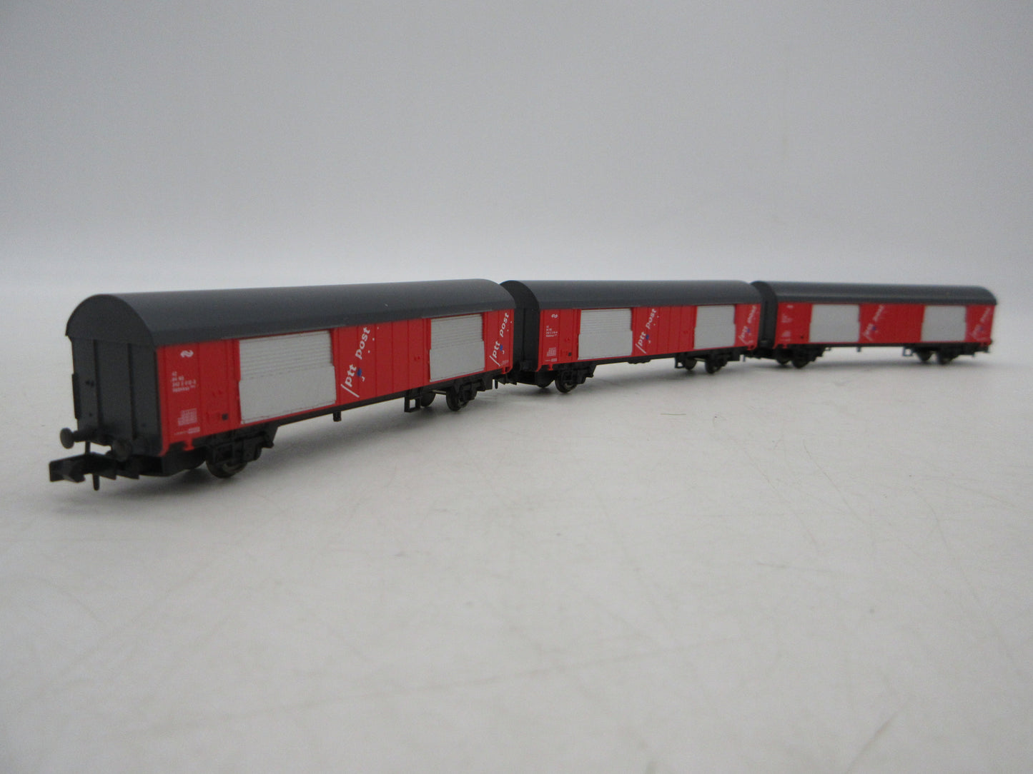 Arnold N - 0223 - 3-delige set Postwagen PTT Post van de NS