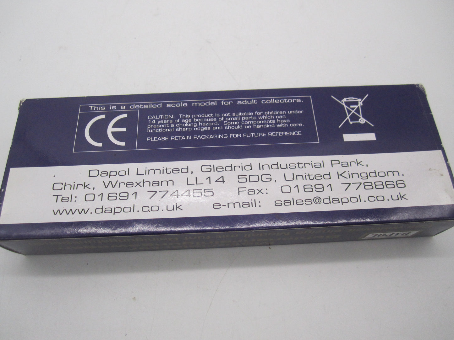 Dapol H0 - B800 - Railcleaner/stofzuiger