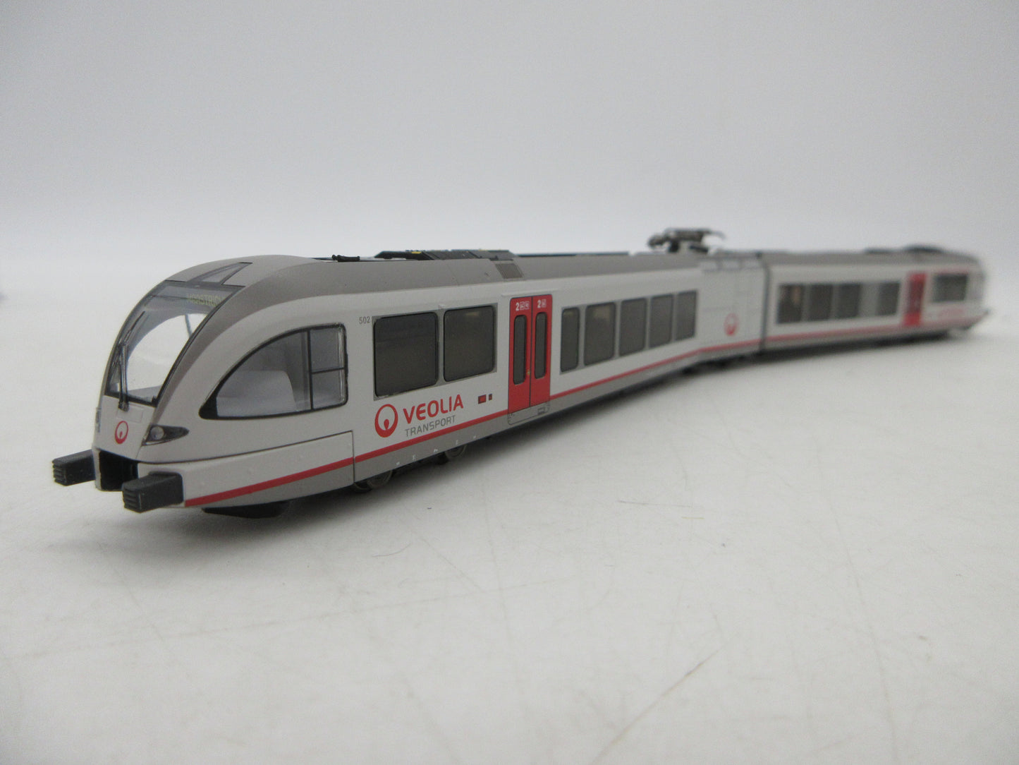 Piko N - 40222 - Elektrisch treinstel Stadler GTW 2/6 van Veolia - Digitaal