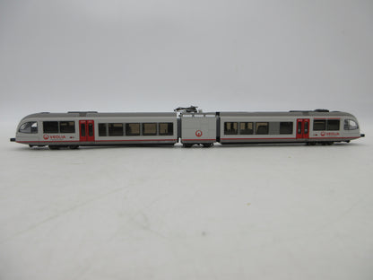 Piko N - 40222 - Elektrisch treinstel Stadler GTW 2/6 van Veolia - Digitaal