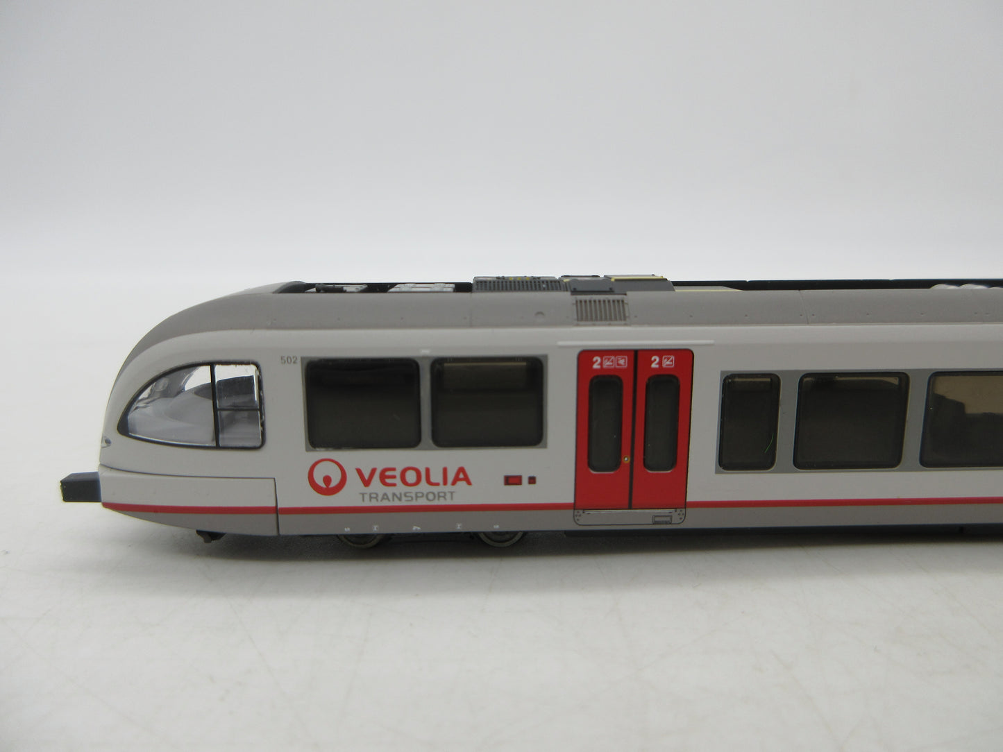 Piko N - 40222 - Elektrisch treinstel Stadler GTW 2/6 van Veolia - Digitaal