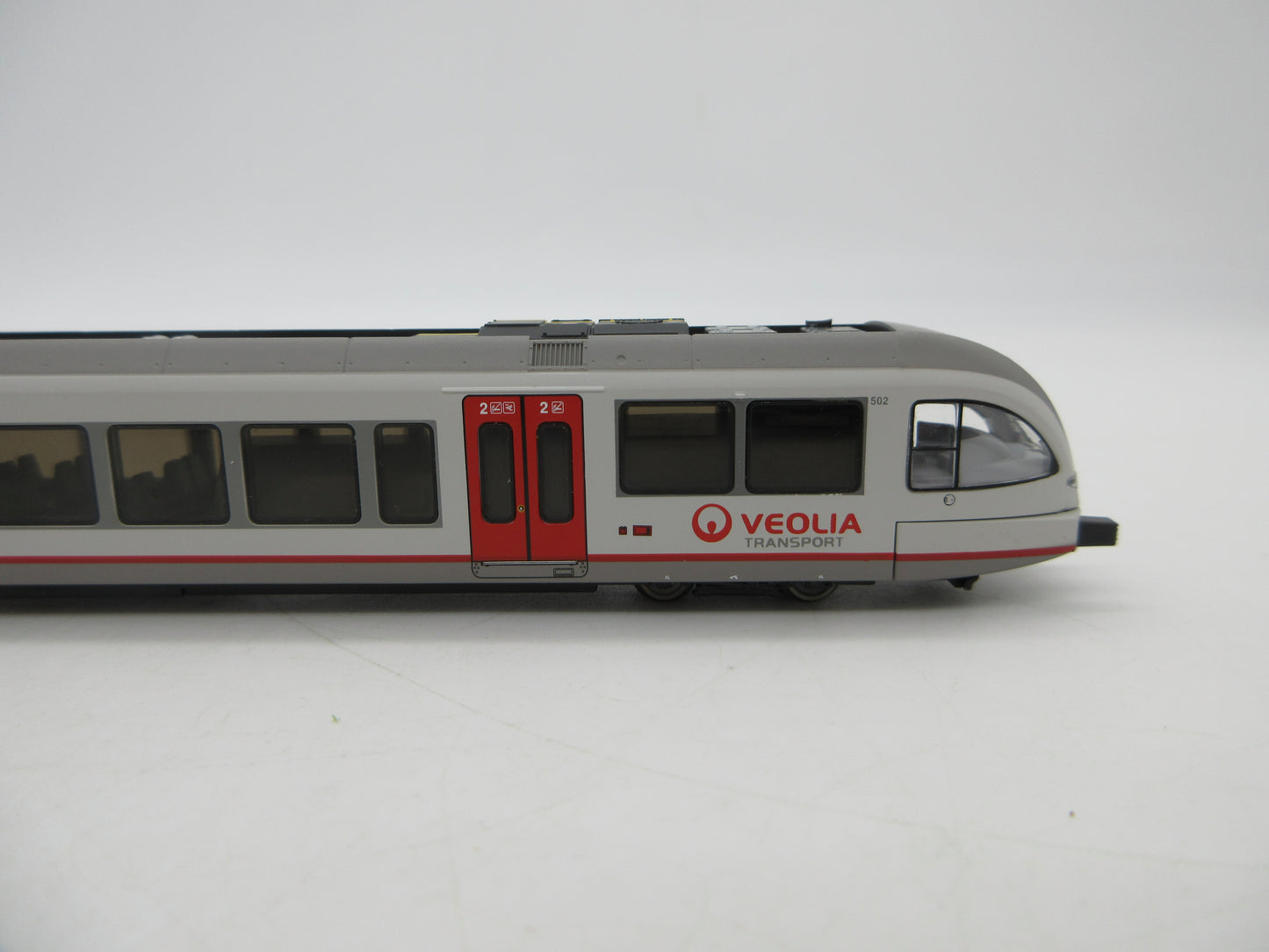 Piko N - 40222 - Elektrisch treinstel Stadler GTW 2/6 van Veolia - Digitaal