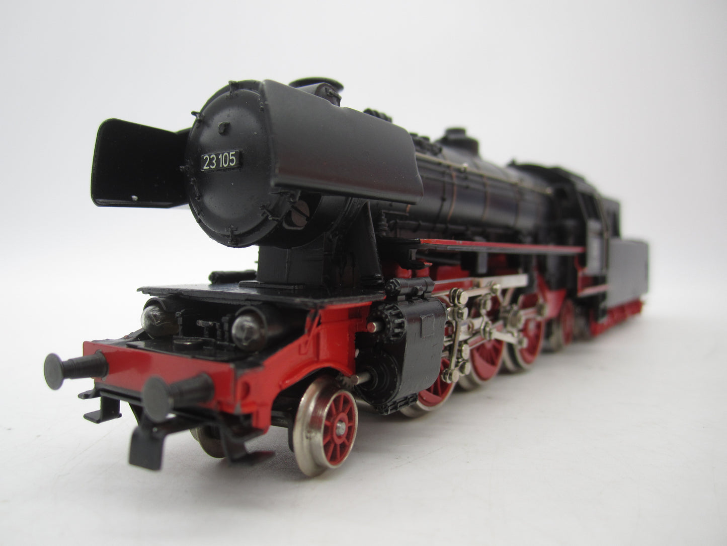 Primex H0 - 3191 - Stoomloc met tender, BR 23 van de DB - Analoog