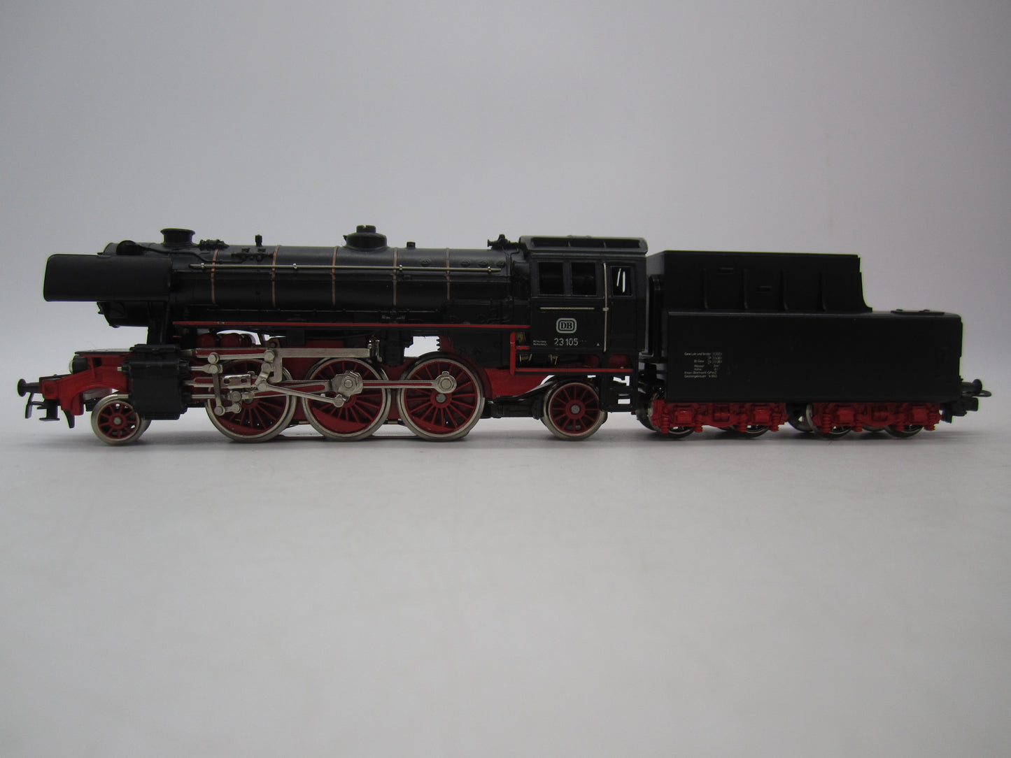 Primex H0 - 3191 - Stoomloc met tender, BR 23 van de DB - Analoog