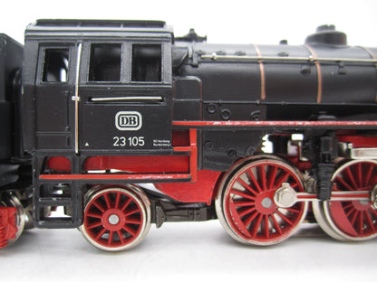 Primex H0 - 3191 - Stoomloc met tender, BR 23 van de DB - Analoog