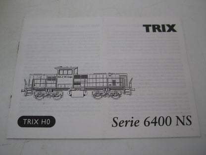 Trix H0 - 22722 - Dieselloc, Serie 6500 van de NS - Digitaal