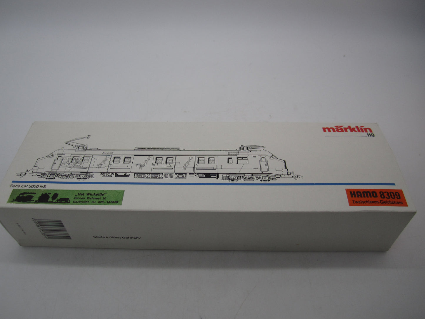 Märklin Hamo H0 - 8309 - E-loc, mP 3000 PTT van de NS - Analoog