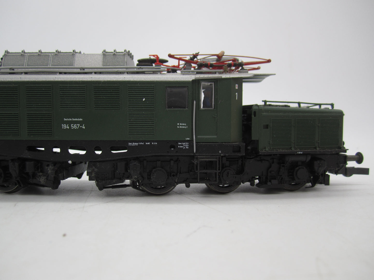 Roco H0 - 43733 - E-loc, BR 194 "Duitse Krokodil" van de DB - Digitaal voorbereid