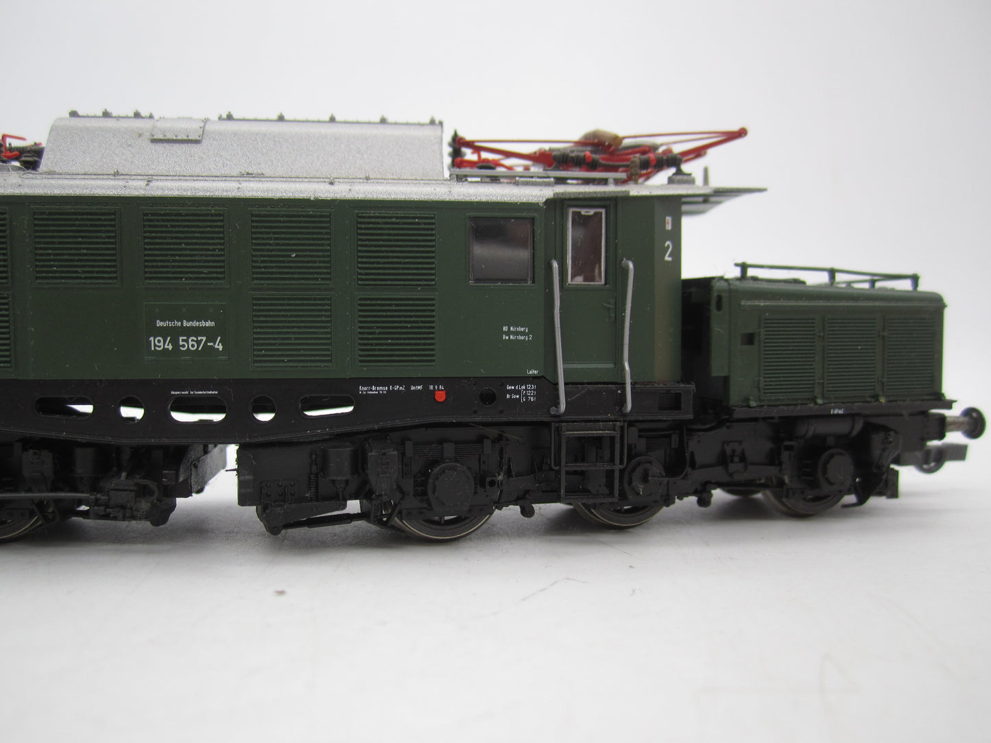 Roco H0 - 43733 - E-loc, BR 194 "Duitse Krokodil" van de DB - Digitaal voorbereid