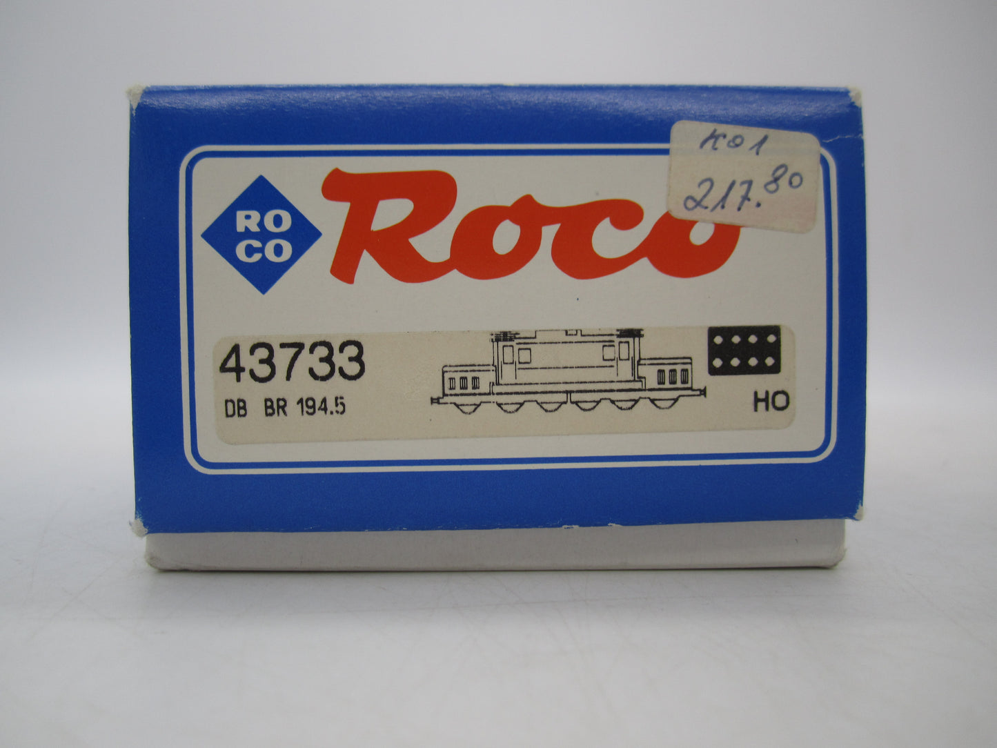 Roco H0 - 43733 - E-loc, BR 194 "Duitse Krokodil" van de DB - Digitaal voorbereid