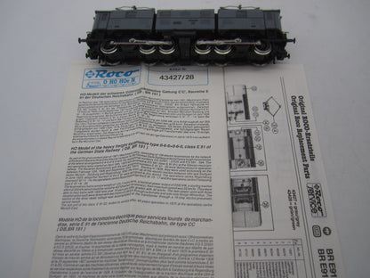 Roco H0 - 43427 - E-loc, E-91 van de DRG