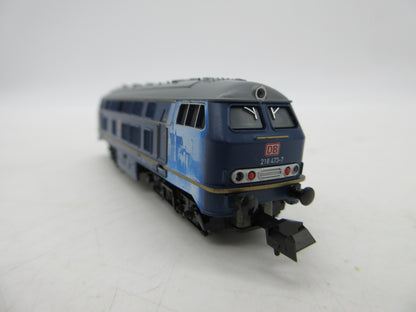 Minitrix N - 12501 - Dieselloc, BR 218 "Koning Ludwig" van de DB - Digitaal
