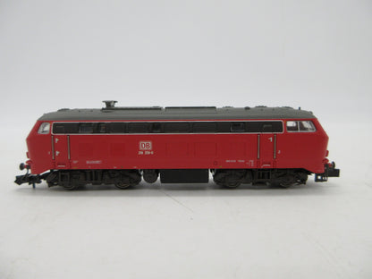 Minitrix N - 16283 - Dieselloc, BR 218 van de DB - Digitaal