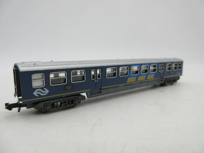 Minitrix N - 51 3129 00 - Personenwagen met verlichting van de NS