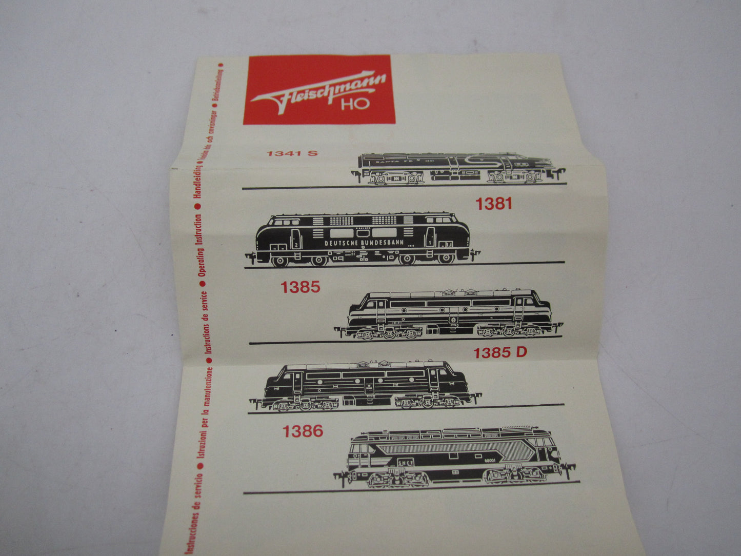 Fleischmann H0 - 1385 - Dieselloc, Serie 204 van de NMBS