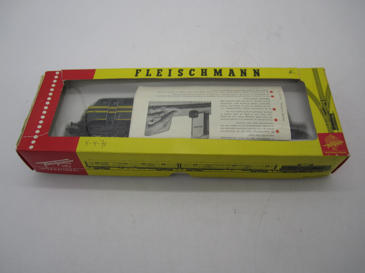 Fleischmann H0 - 1385 - Dieselloc, Serie 204 van de NMBS