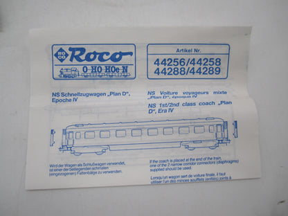 Roco H0 - 44289 - Personenwagen 3e klas Plan-D van de NS