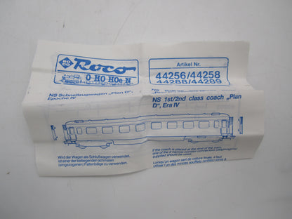Roco H0 - 44289 - Personenwagen 3e klas Plan-D van de NS