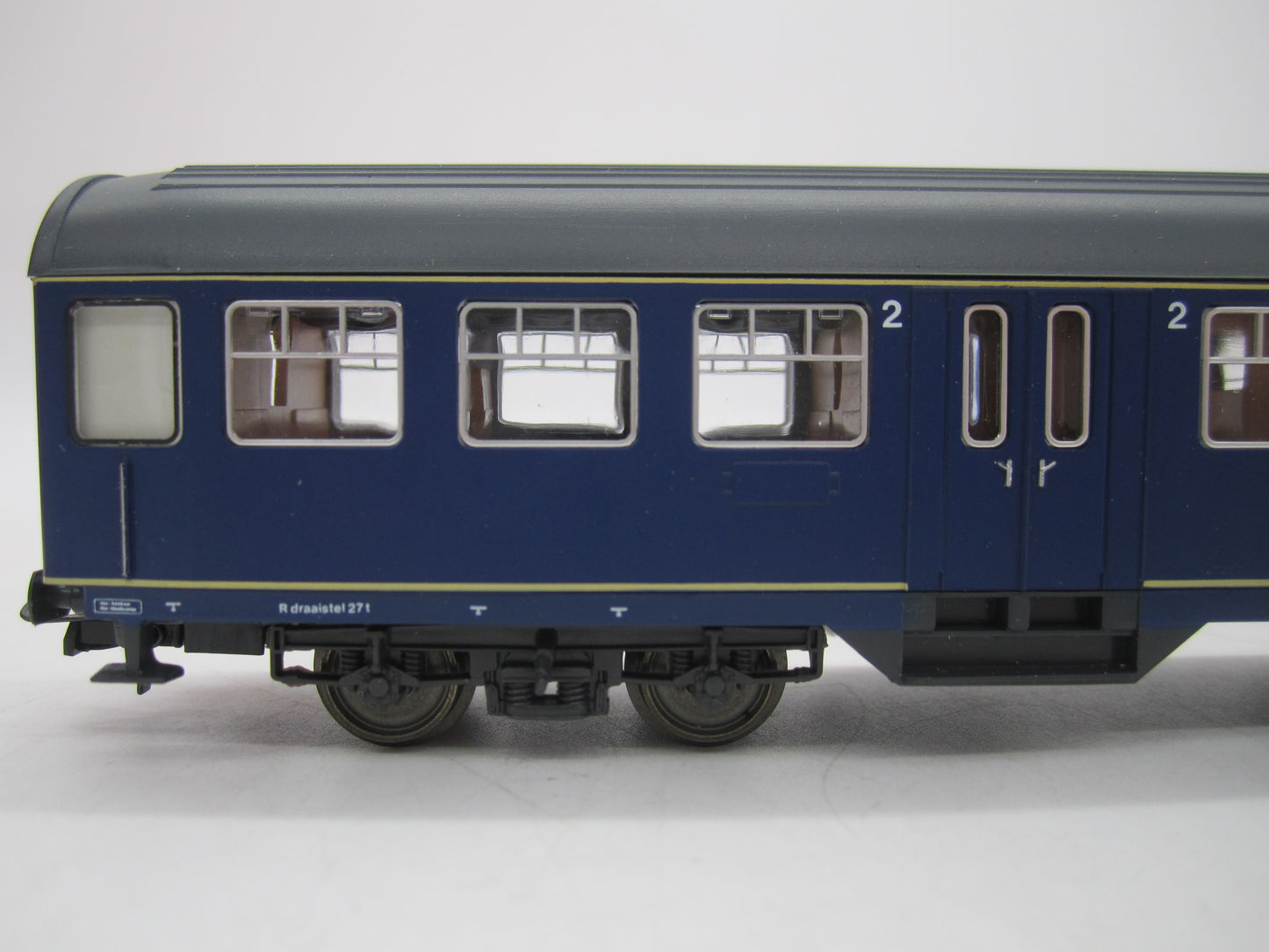 Roco H0 - 44386 - Personenwagen 2e klas Plan-W van de NS