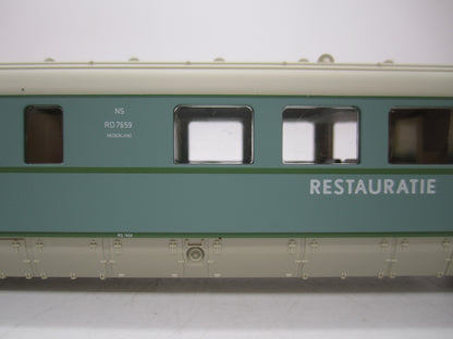 Roco H0 - 44290 - Personenwagen "Restaurant" Plan-D van de NS