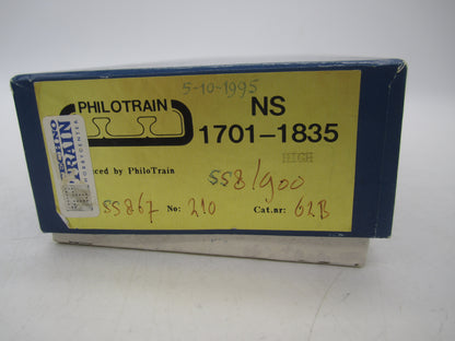 Philotrain H0 - 62B - Stoomloc met tender SS 867 van de NS