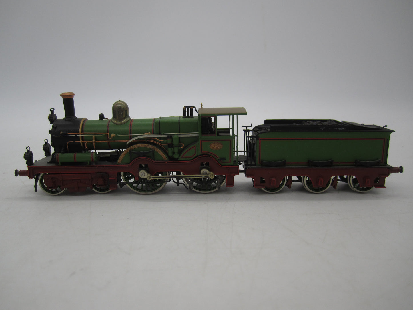 Philotrain H0 - 62B - Stoomloc met tender SS 867 van de NS