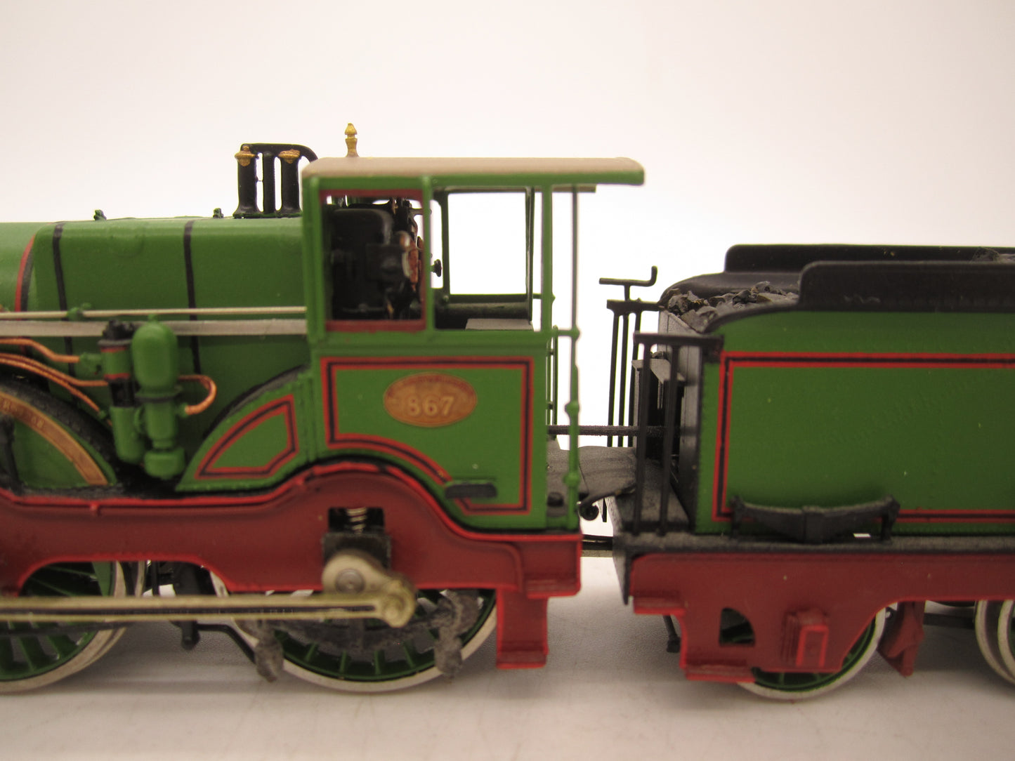 Philotrain H0 - 62B - Stoomloc met tender SS 867 van de NS