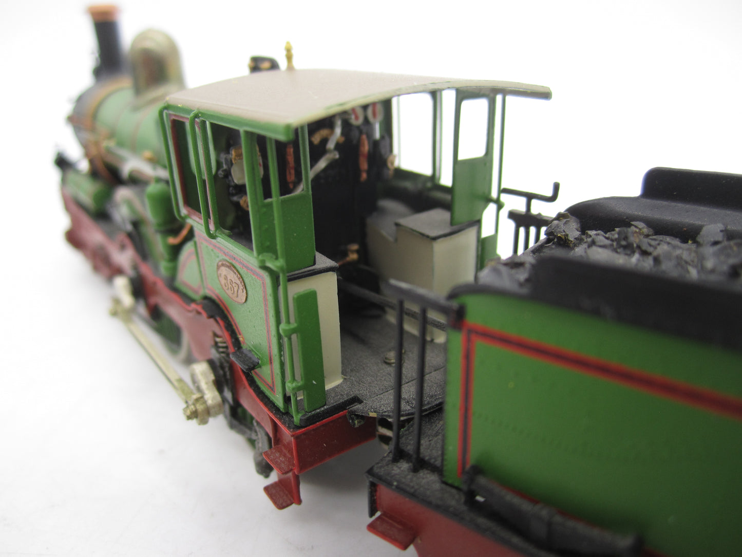 Philotrain H0 - 62B - Stoomloc met tender SS 867 van de NS