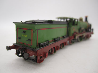 Philotrain H0 - 62B - Stoomloc met tender SS 867 van de NS