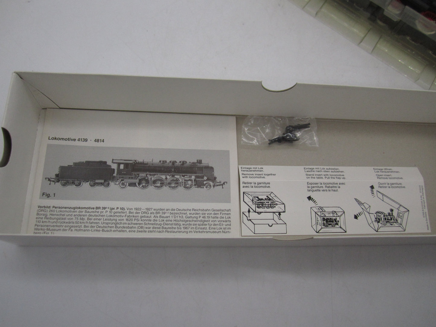 Fleischmann H0 - 4814 - Stoomloc met tender P10 van de KPEV