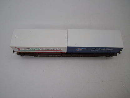Roco H0 - 46379 - Containerdraagwagen met twee containers van de ÖBB