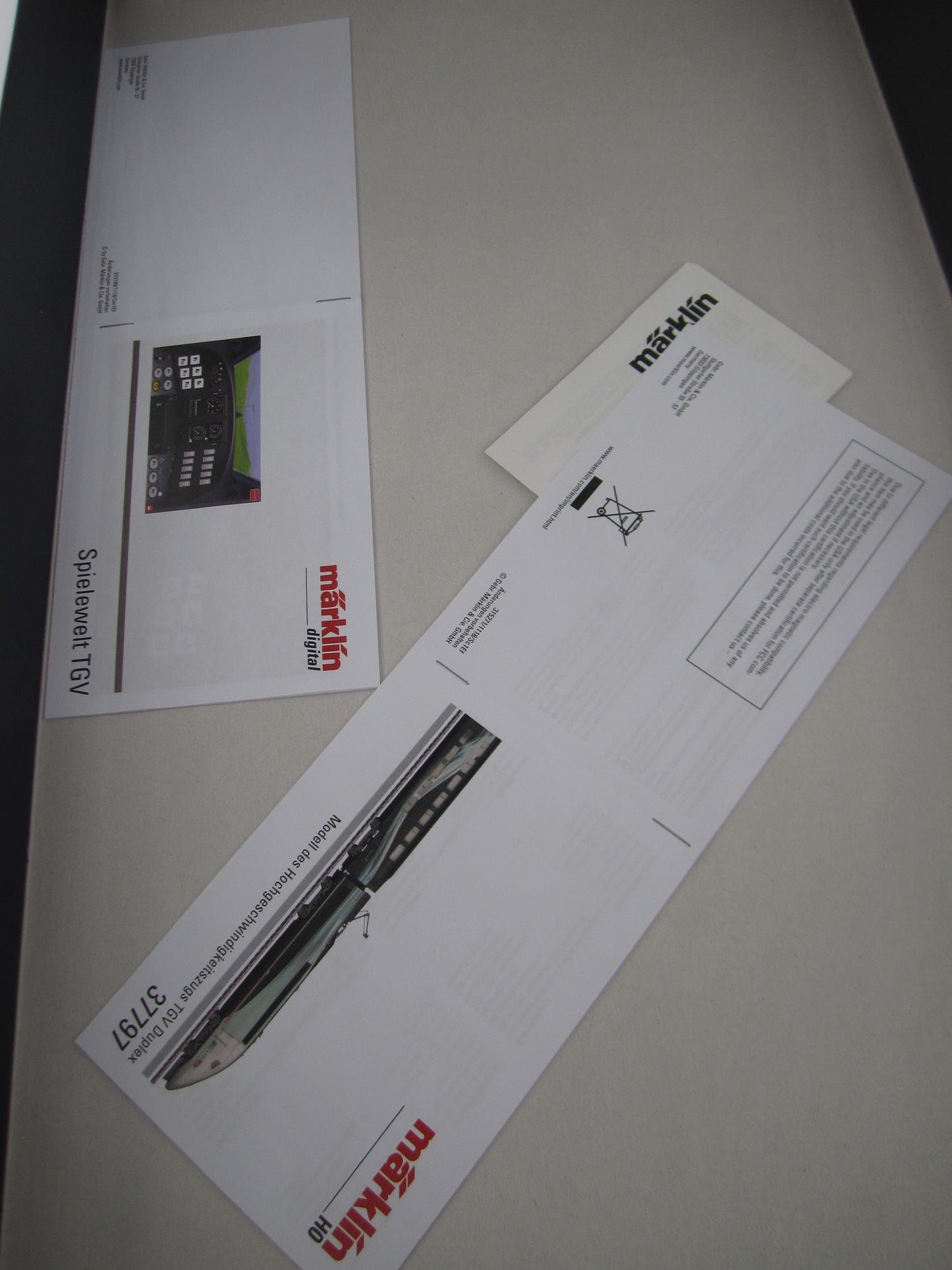 Märklin H0 - 37797 - 5-delige TGV Duplex V 150 "Record du Monde" van de SNCF - MFX/Sound