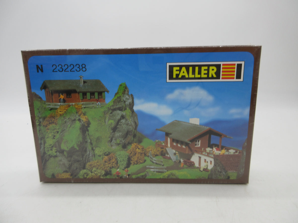Faller N - 232238 - Bouwpakket: Jagershuis met jachthut