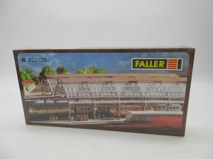 Faller N - 222128 - Bouwpakket: Stationsoverkapping