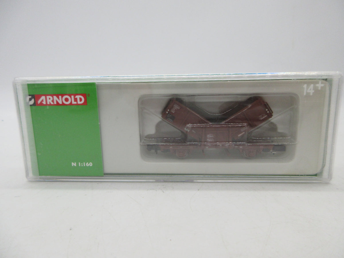 Arnold N - HN6014 - Klapbare hogeboordwagen van de DB